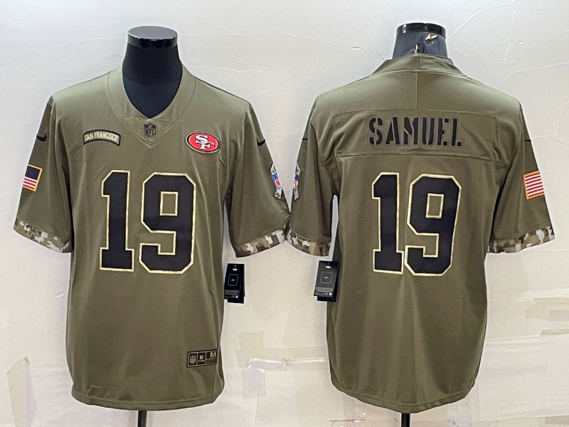 Men San Francisco 49ers #19 Samuel Green 2022 Vapor Untouchable Limited Nike NFL Jersey